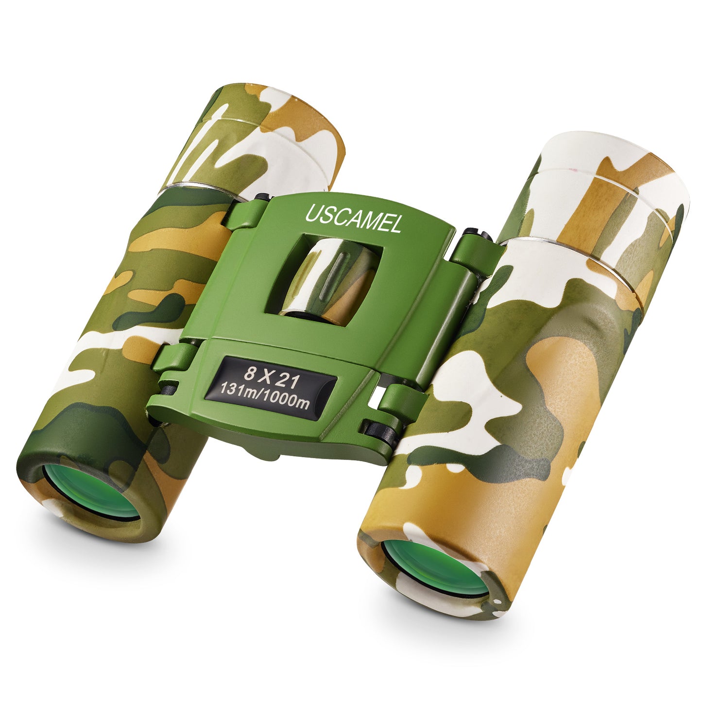 USCAMEL 8X21 Binoculars for Kids Adults, Waterproof Compact Binoculars for Bird Watching, Sports Game, Concert, Climbing