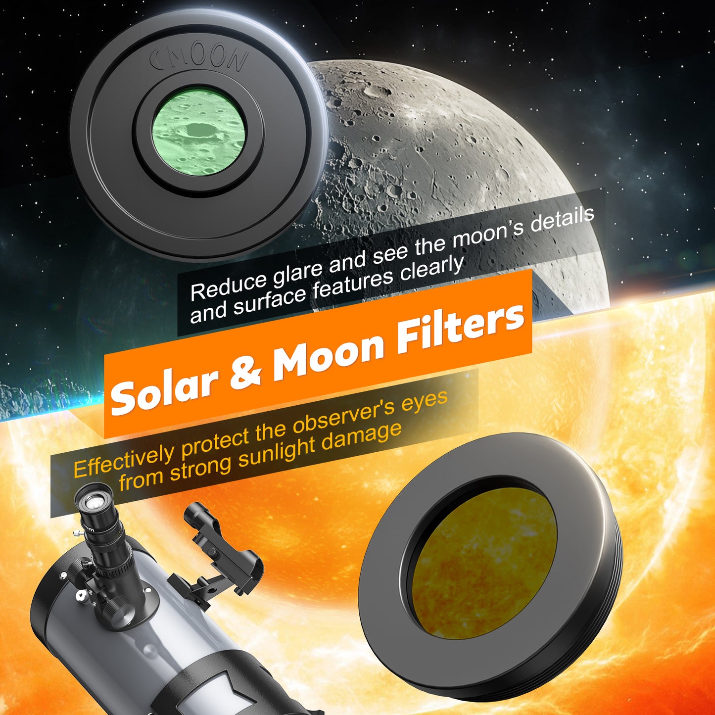 Reflector Telescope for Adults