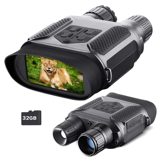 7X31 Night Vision Binoculars, HD Digital Infrared Night Vision Goggles, 1.67lb, 1300ft/400mm Night Vision and Day Range