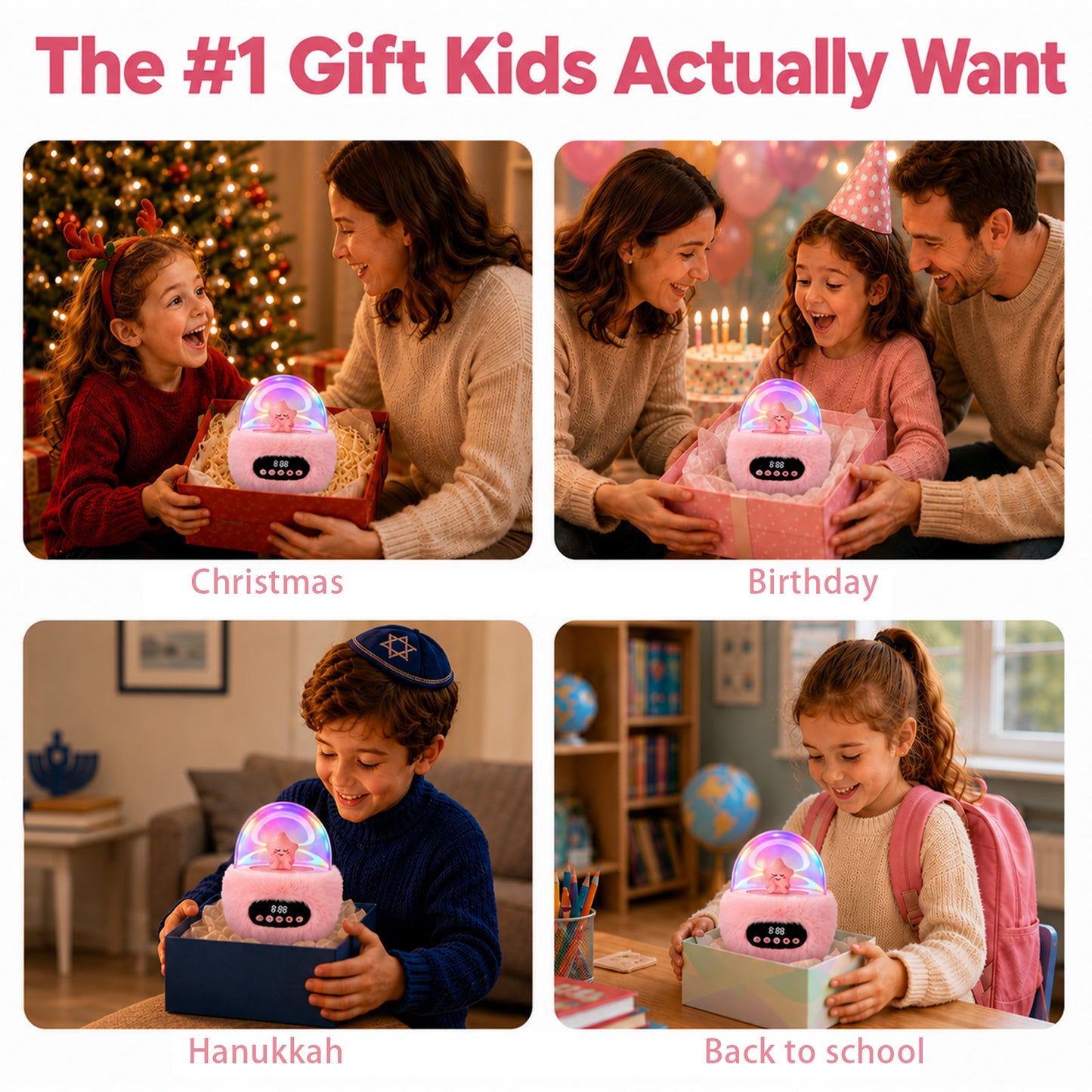 Portable Karaoke Machine with 2 Microphones, Small Wireless Speaker for Adults with LED Lights, Handheld Mini Karaoke Player, Party Birthday Gifts