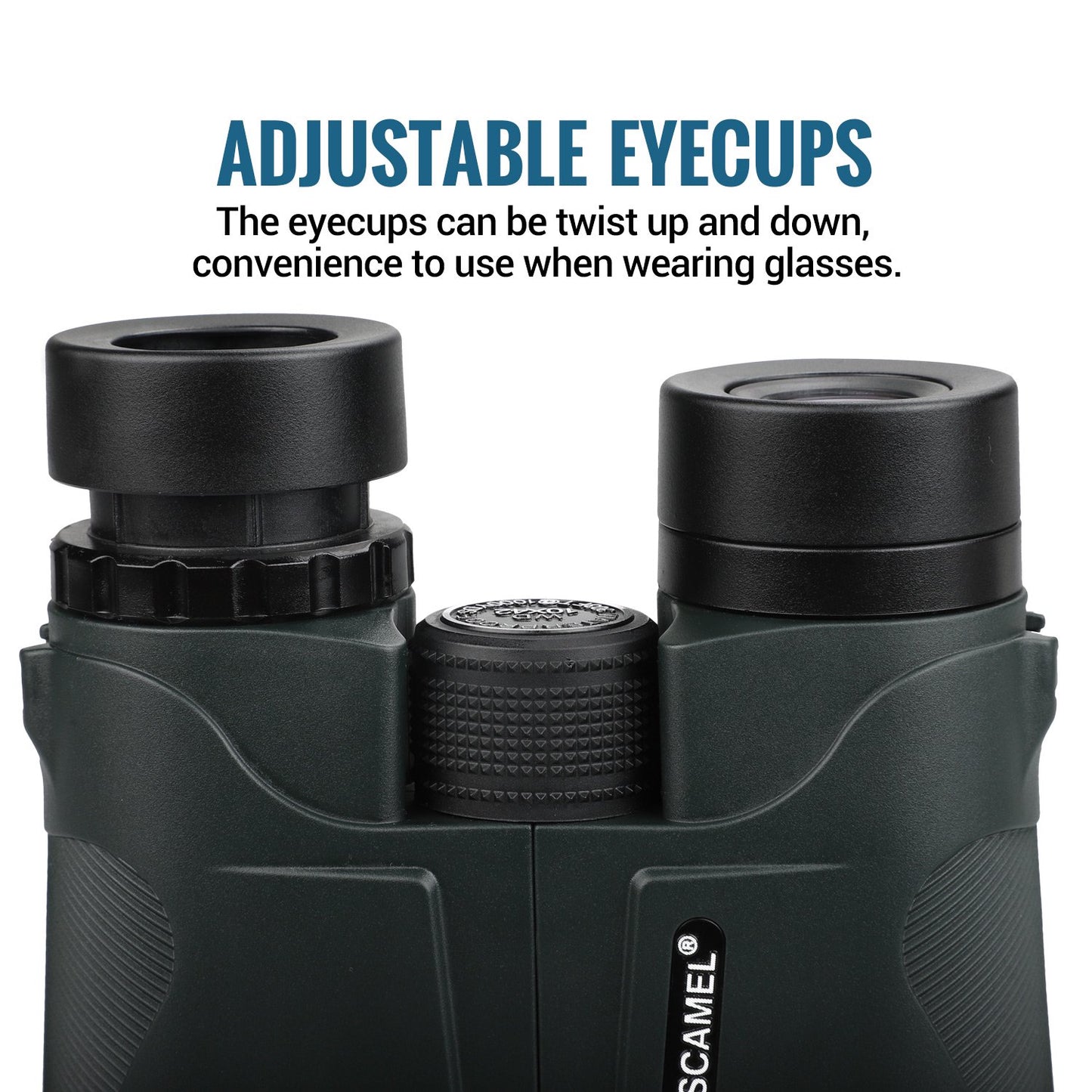 USCAMEL 10x42 Binoculars for Adults, High Power Lightweight Binoculars with Low Light Vision, Compact HD Professional Binoculars for Bird Watching, Stargazing